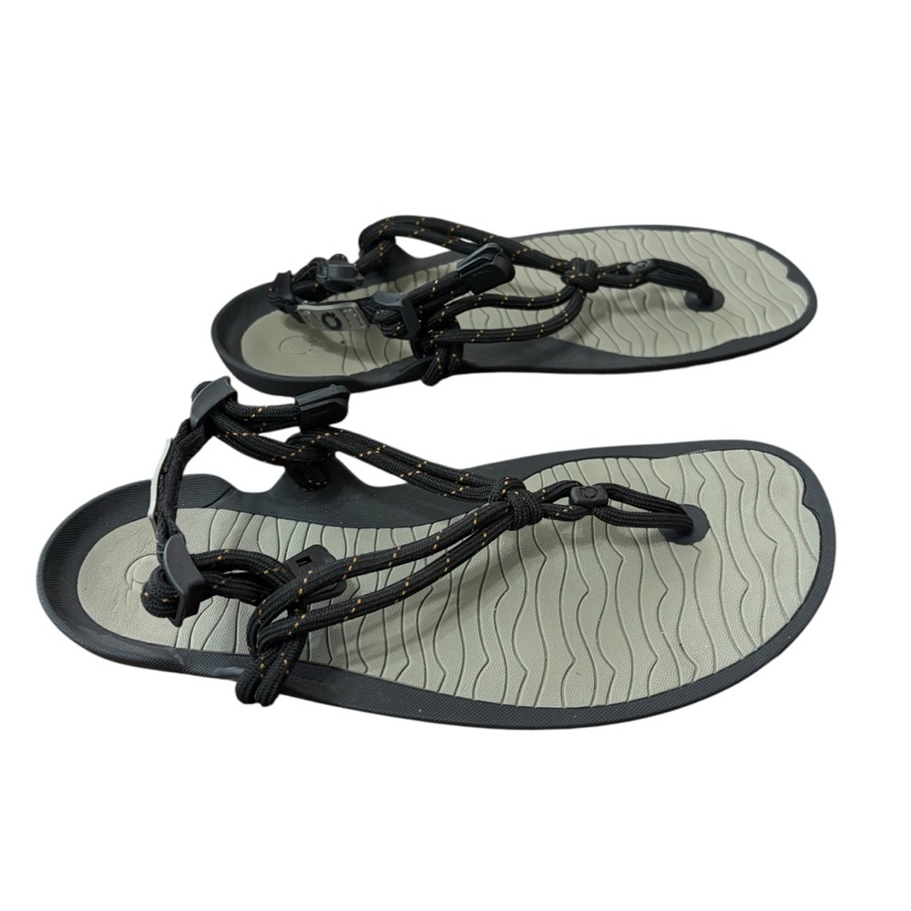 Xero Shoes Aqua Cloud Sandals Men's Size 7 Black Grey Barefoot Minimalist Shoes - Picture 7 of 8